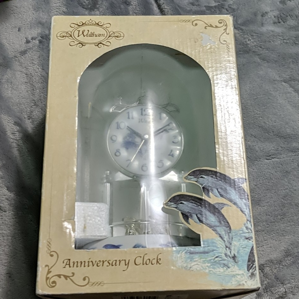 Dolphin Anniversary Clock